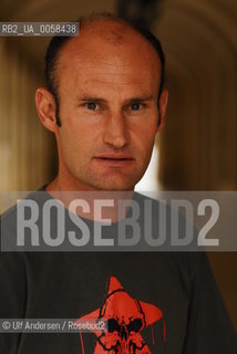 South African writer Troy Blacklaws. Paris, June 27, 2006 - ©Ulf Andersen/Rosebud2