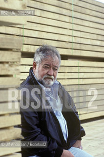 American writer James Crumley. Saint Malo, May 30, 1999. ©Ulf Andersen/Rosebud2