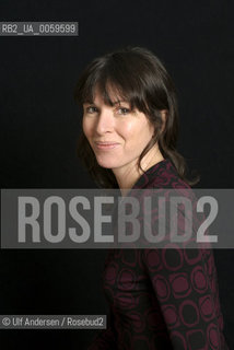 English writer Rachel Cusk. Paris, February 2, 2010. ©Ulf Andersen/Rosebud2