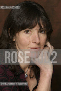 English writer Rachel Cusk. Paris, February 2, 2010. ©Ulf Andersen/Rosebud2