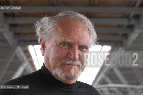 American writer Clive Cussler. Paris, September 13, 2004. ©Ulf Andersen/Rosebud2