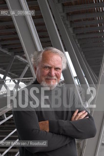 American writer Clive Cussler. Paris, September 13, 2004. ©Ulf Andersen/Rosebud2