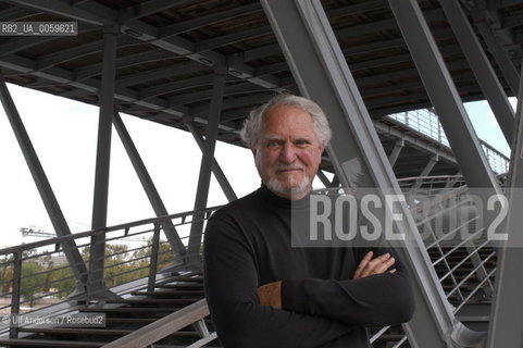 American writer Clive Cussler. Paris, September 13, 2004. ©Ulf Andersen/Rosebud2