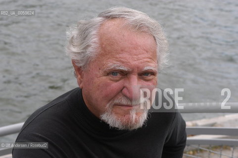 American writer Clive Cussler. Paris, September 13, 2004. ©Ulf Andersen/Rosebud2