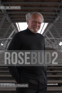 American writer Clive Cussler. Paris, September 13, 2004. ©Ulf Andersen/Rosebud2