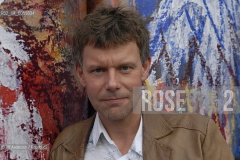 Swedish writer Arne Dahl. Frankfurt, October 15, 2007. ©Ulf Andersen/Rosebud2