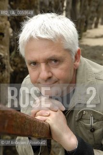 Norwegian writer Kjell Ola Dahl. Saint Malo, May 29, 2007. ©Ulf Andersen/Rosebud2