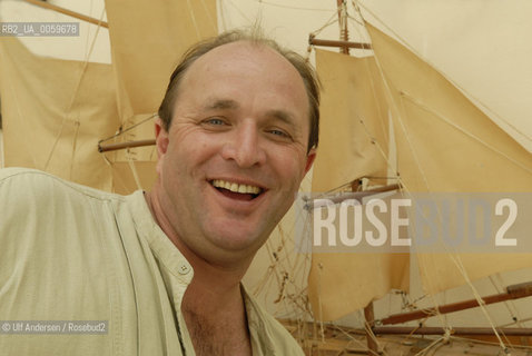 English writer William Dalrymple. Saint Malo, May 15, 2008. ©Ulf Andersen/Rosebud2