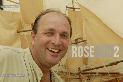 English writer William Dalrymple. Saint Malo, May 15, 2008. ©Ulf Andersen/Rosebud2