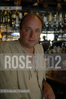 English writer William Dalrymple. Saint Malo, May 15, 2008. ©Ulf Andersen/Rosebud2