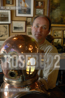 English writer William Dalrymple. Saint Malo, May 15, 2008. ©Ulf Andersen/Rosebud2