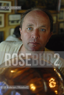 English writer William Dalrymple. Saint Malo, May 15, 2008. ©Ulf Andersen/Rosebud2