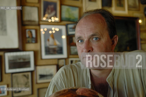 English writer William Dalrymple. Saint Malo, May 15, 2008. ©Ulf Andersen/Rosebud2