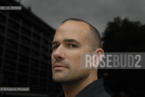 American writer Mark Danielewski. Paris, June 29, 2007 - ©Ulf Andersen/Rosebud2