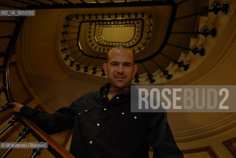 American writer Mark Danielewski. Paris, June 29, 2007 - ©Ulf Andersen/Rosebud2