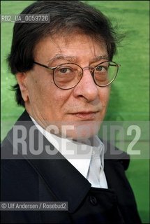 Palestinian poet and writer Mahmoud Darwich. Paris, March 12, 2001. ©Ulf Andersen/Rosebud2