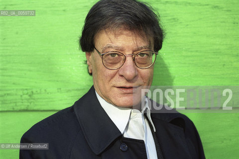 Palestinian poet and writer Mahmoud Darwich. Paris, March 12, 2001. ©Ulf Andersen/Rosebud2