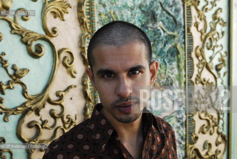 Indian writer Rana Dasgupta. Saint Malo, June 5, 2006. ©Ulf Andersen/Rosebud2