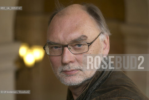 Danish writer Leif Davidsen. Lyon, April 11, 2010. ©Ulf Andersen/Rosebud2