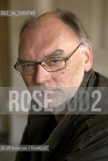 Danish writer Leif Davidsen. Lyon, April 11, 2010. ©Ulf Andersen/Rosebud2