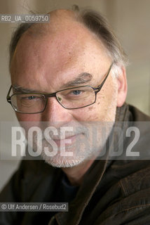 Danish writer Leif Davidsen. Lyon, April 11, 2010. ©Ulf Andersen/Rosebud2