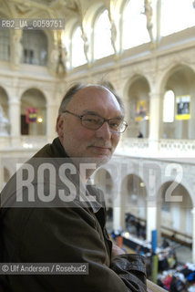 Danish writer Leif Davidsen. Lyon, April 11, 2010. ©Ulf Andersen/Rosebud2