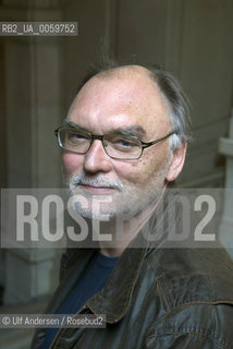 Danish writer Leif Davidsen. Lyon, April 11, 2010. ©Ulf Andersen/Rosebud2