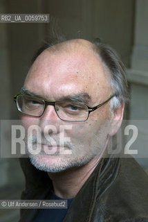 Danish writer Leif Davidsen. Lyon, April 11, 2010. ©Ulf Andersen/Rosebud2