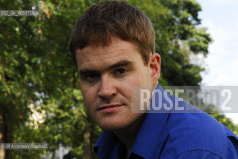 American writer Craig Davidson. Paris, September 29, 2006. ©Ulf Andersen/Rosebud2