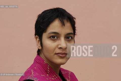 Indian writer Abha Dawesar. Paris, March 3, 2007. ©Ulf Andersen/Rosebud2