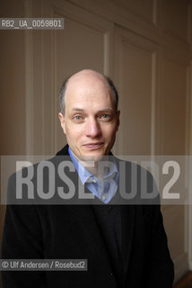 English writer and essayist Alain De Botton. Paris, september 28, 2010. ©Ulf Andersen/Rosebud2