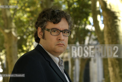 Spanish writer Juan Manuel De Prada. Paris, October 11, 2008. ©Ulf Andersen/Rosebud2