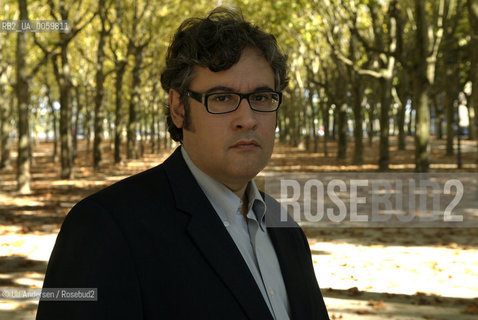 Spanish writer Juan Manuel De Prada. Paris, October 11, 2008. ©Ulf Andersen/Rosebud2