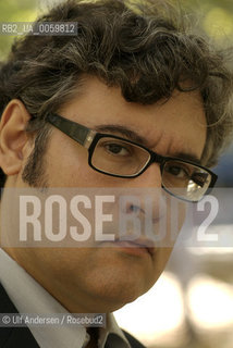 Spanish writer Juan Manuel De Prada. Paris, October 11, 2008. ©Ulf Andersen/Rosebud2