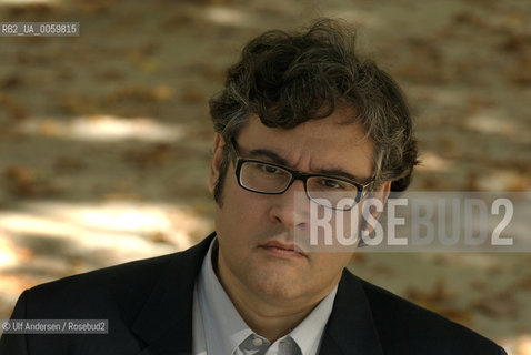 Spanish writer Juan Manuel De Prada. Paris, October 11, 2008. ©Ulf Andersen/Rosebud2