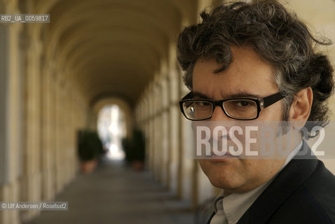 Spanish writer Juan Manuel De Prada. Paris, October 11, 2008. ©Ulf Andersen/Rosebud2