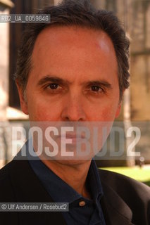 Spanish writer Jose luis de Juan. Rouen, June 19, 2004. ©Ulf Andersen/Rosebud2