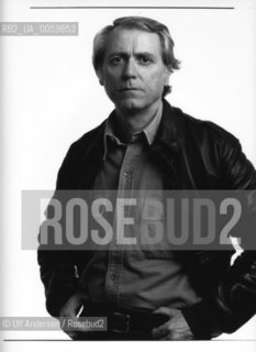 American writer Don Delillo. Paris, March 21, 1996. ©Ulf Andersen/Rosebud2