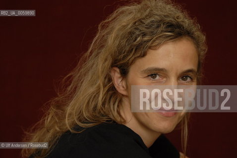 French writer Delphine de Vigan. Paris, June 20, 2007 - ©Ulf Andersen/Rosebud2