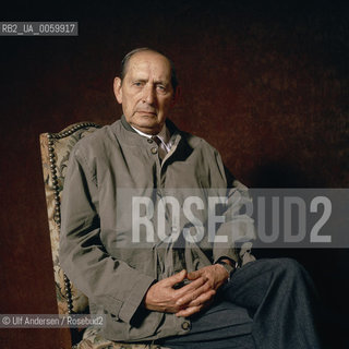 Spanish writer Miguel Delibes. Paris, October 18, 1994. ©Ulf Andersen/Rosebud2