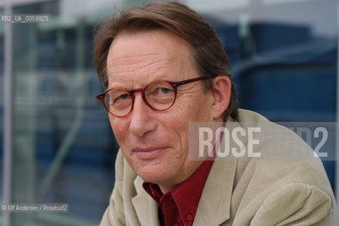 German writer F. C. Delius. Frankfurt, October 7, 2004. ©Ulf Andersen/Rosebud2