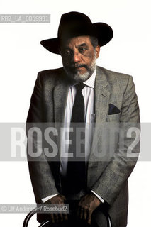 Haitian writer and poet Rene Depestre. Paris, October 17, 1992 - ©Ulf Andersen/Rosebud2