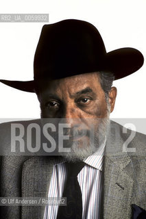 Haitian writer and poet Rene Depestre. Paris, October 17, 1992 - ©Ulf Andersen/Rosebud2