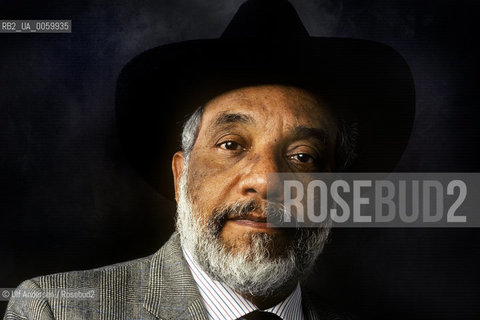 Haitian writer and poet Rene Depestre. Paris, October 17, 1992 - ©Ulf Andersen/Rosebud2