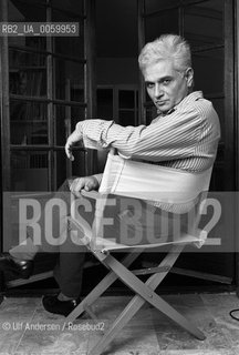 French philosopher Jacques Derrida. Ris Orangis, November 24, 1987 - ©Ulf Andersen/Rosebud2