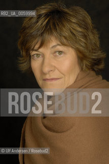 French writer Marilynne Desbiolles. Paris, January 12, 2010 - ©Ulf Andersen/Rosebud2