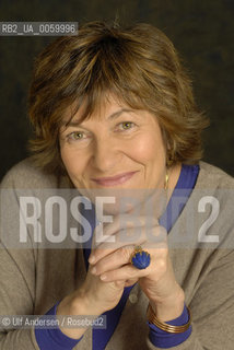 French writer Marilynne Desbiolles. Paris, January 12, 2010 - ©Ulf Andersen/Rosebud2