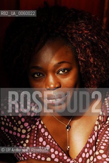 Senegalese writer Fatou Diome. Paris, March 16, 2006 - ©Ulf Andersen/Rosebud2