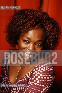 Senegalese writer Fatou Diome. Paris, March 16, 2006 - ©Ulf Andersen/Rosebud2