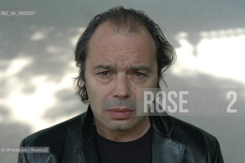 French writer Philippe Djan. Paris, June 16, 2004 - ©Ulf Andersen/Rosebud2